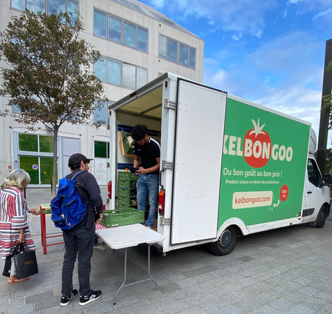 Point partenaire Kelbongoo manger local à Halle Pajol Paris 18