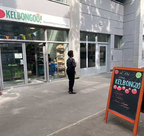 Boutique Kelbongoo manger local à Paris 20 rue Saint-Blaise